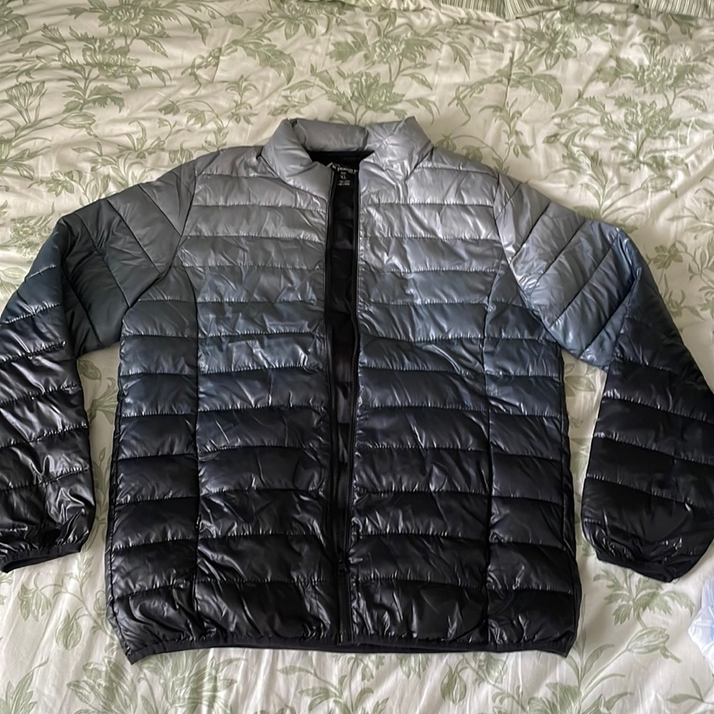 Ombré Mens Puffer jacket